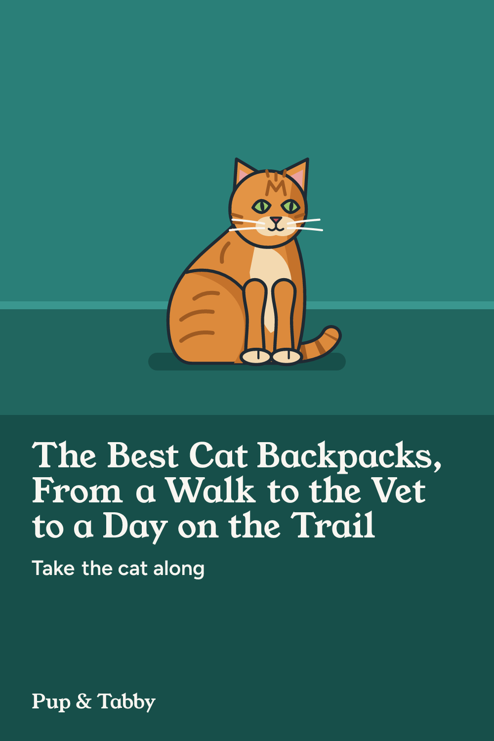 Pin: The Best Cat Backpacks, From a Walk to the Vet to a Day on the Trail